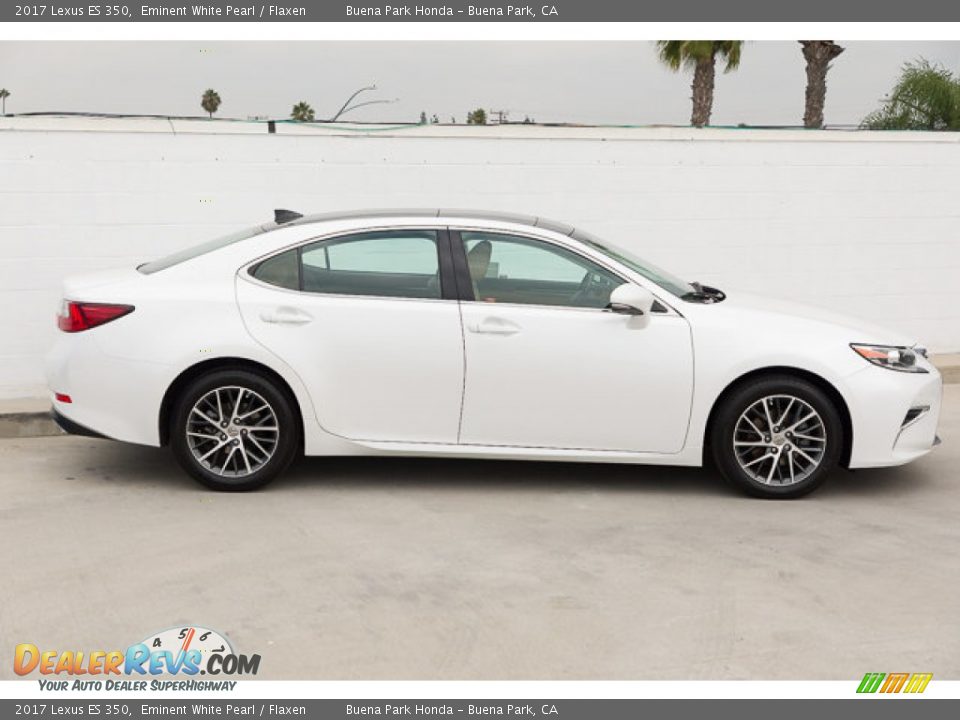 2017 Lexus ES 350 Eminent White Pearl / Flaxen Photo #12