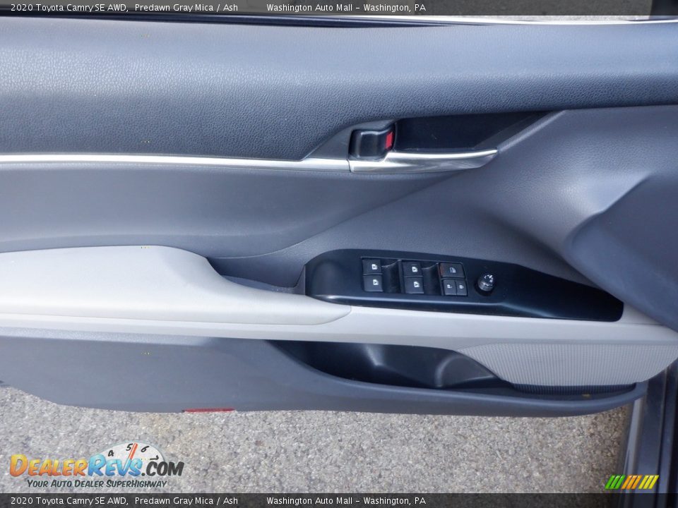 2020 Toyota Camry SE AWD Predawn Gray Mica / Ash Photo #10