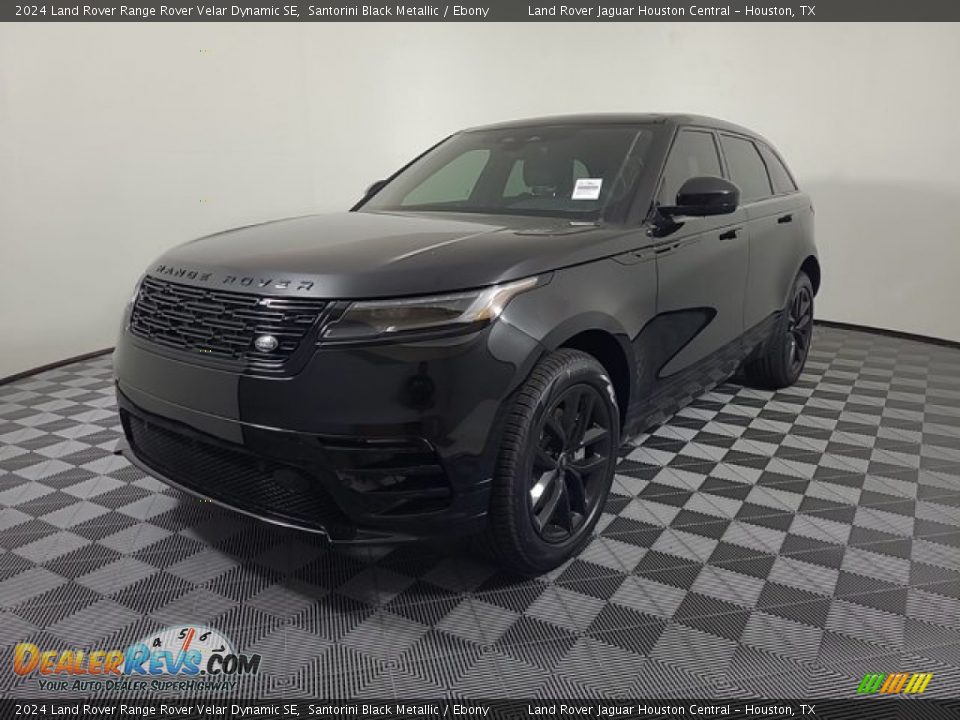 2024 Land Rover Range Rover Velar Dynamic SE Santorini Black Metallic / Ebony Photo #1