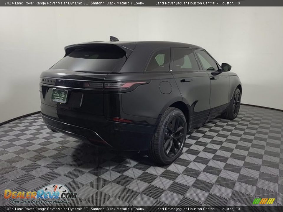 2024 Land Rover Range Rover Velar Dynamic SE Santorini Black Metallic / Ebony Photo #2