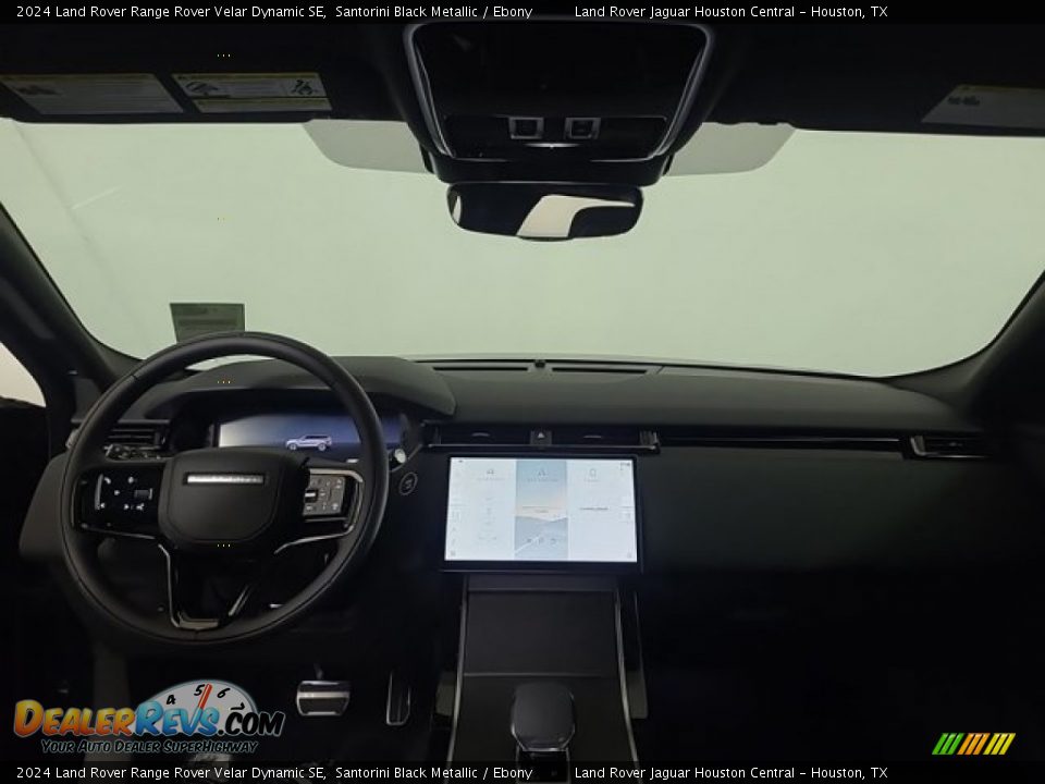 2024 Land Rover Range Rover Velar Dynamic SE Santorini Black Metallic / Ebony Photo #4