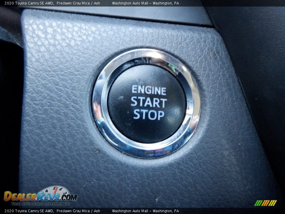 2020 Toyota Camry SE AWD Predawn Gray Mica / Ash Photo #18