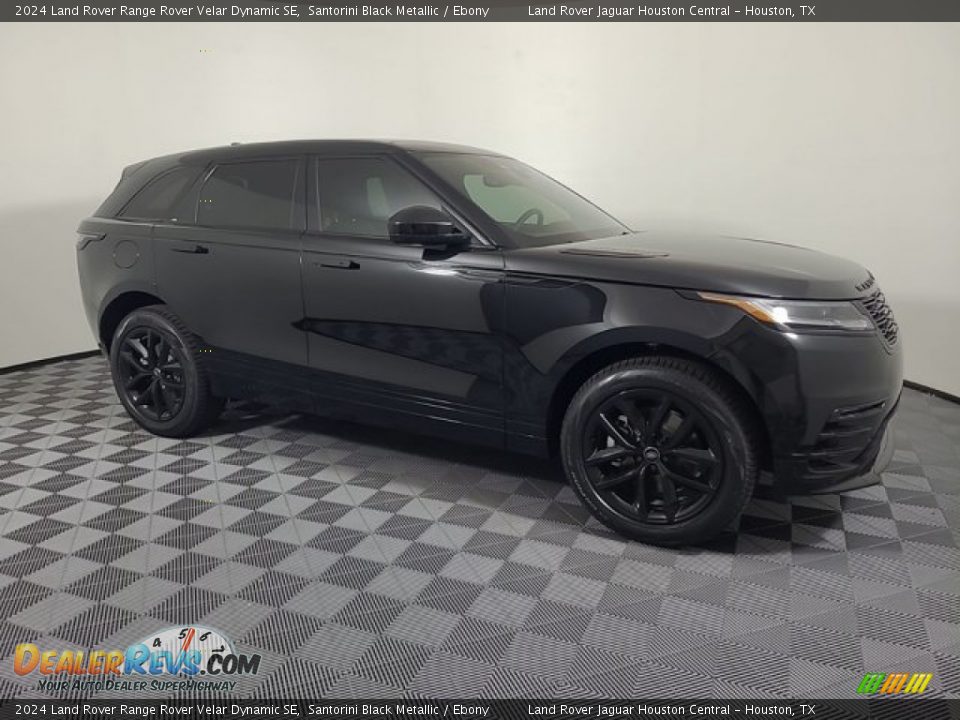 2024 Land Rover Range Rover Velar Dynamic SE Santorini Black Metallic / Ebony Photo #11