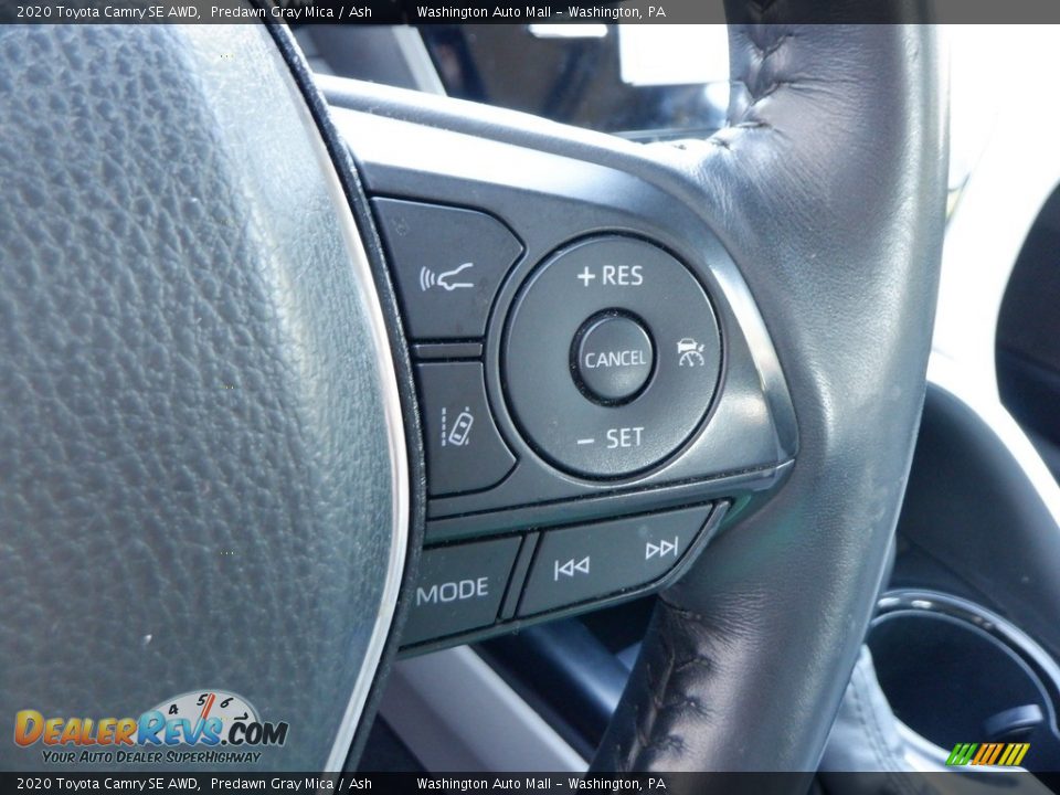2020 Toyota Camry SE AWD Predawn Gray Mica / Ash Photo #26