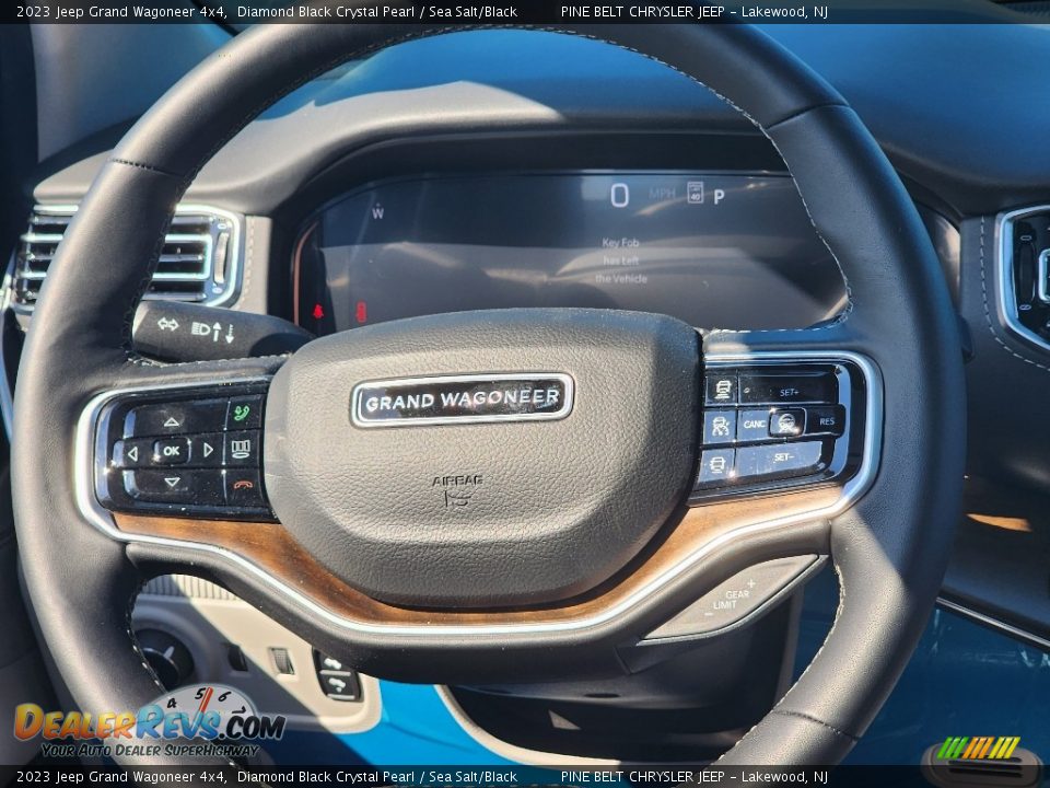2023 Jeep Grand Wagoneer 4x4 Steering Wheel Photo #13