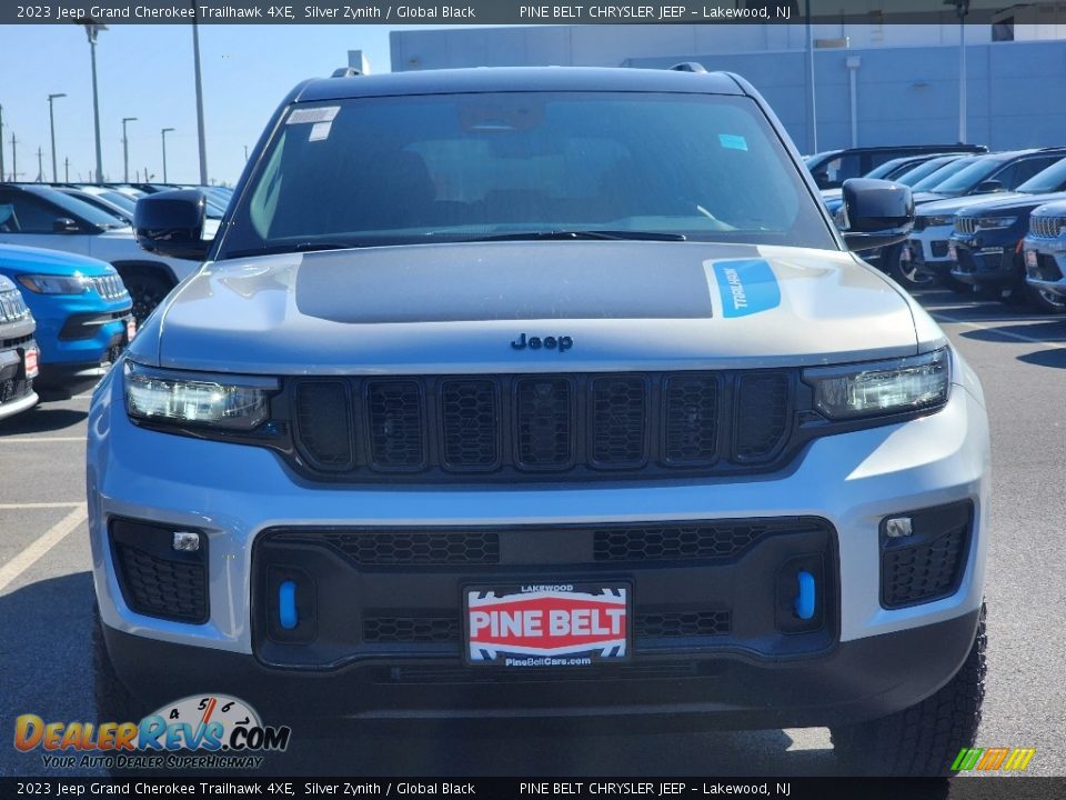 2023 Jeep Grand Cherokee Trailhawk 4XE Silver Zynith / Global Black Photo #2