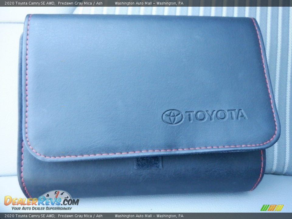 2020 Toyota Camry SE AWD Predawn Gray Mica / Ash Photo #30