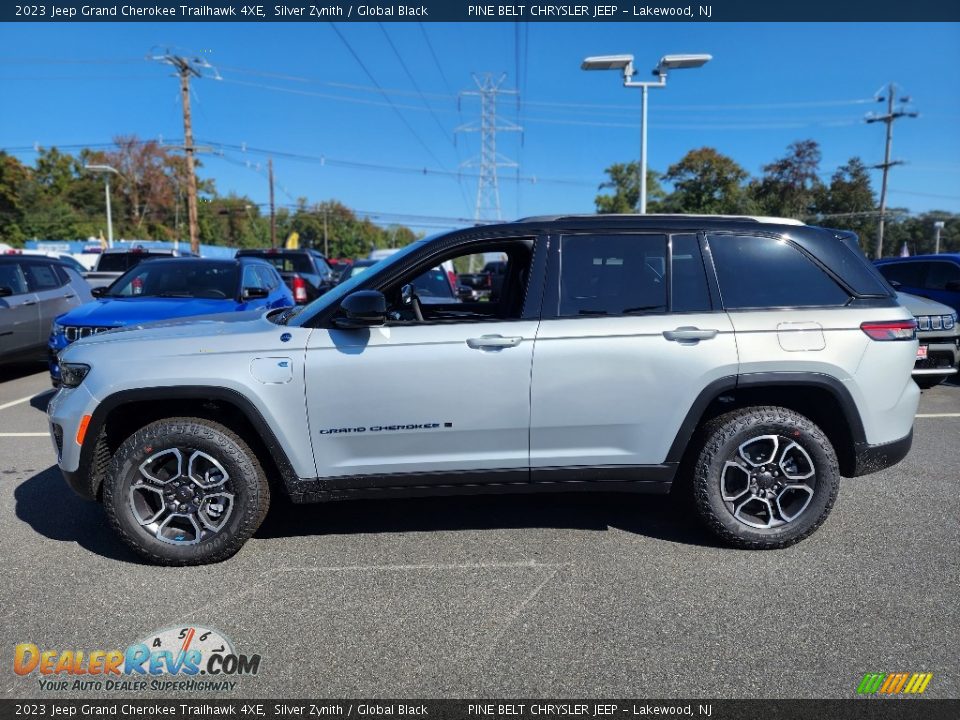 Silver Zynith 2023 Jeep Grand Cherokee Trailhawk 4XE Photo #3