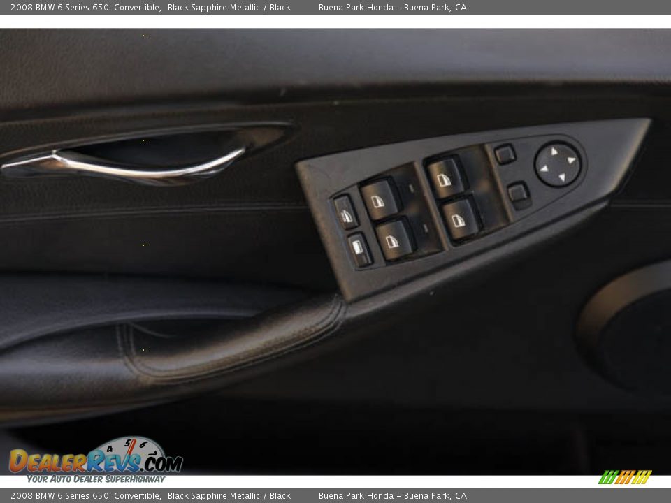 Door Panel of 2008 BMW 6 Series 650i Convertible Photo #34