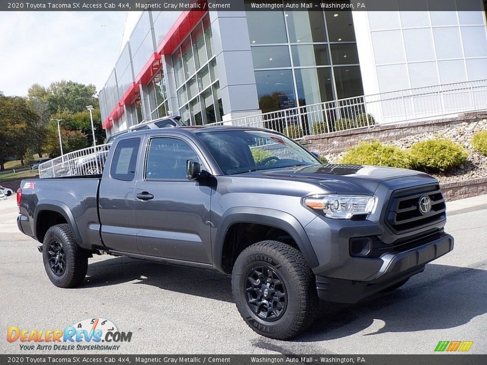 Front 3/4 View of 2020 Toyota Tacoma SX Access Cab 4x4 Photo #1