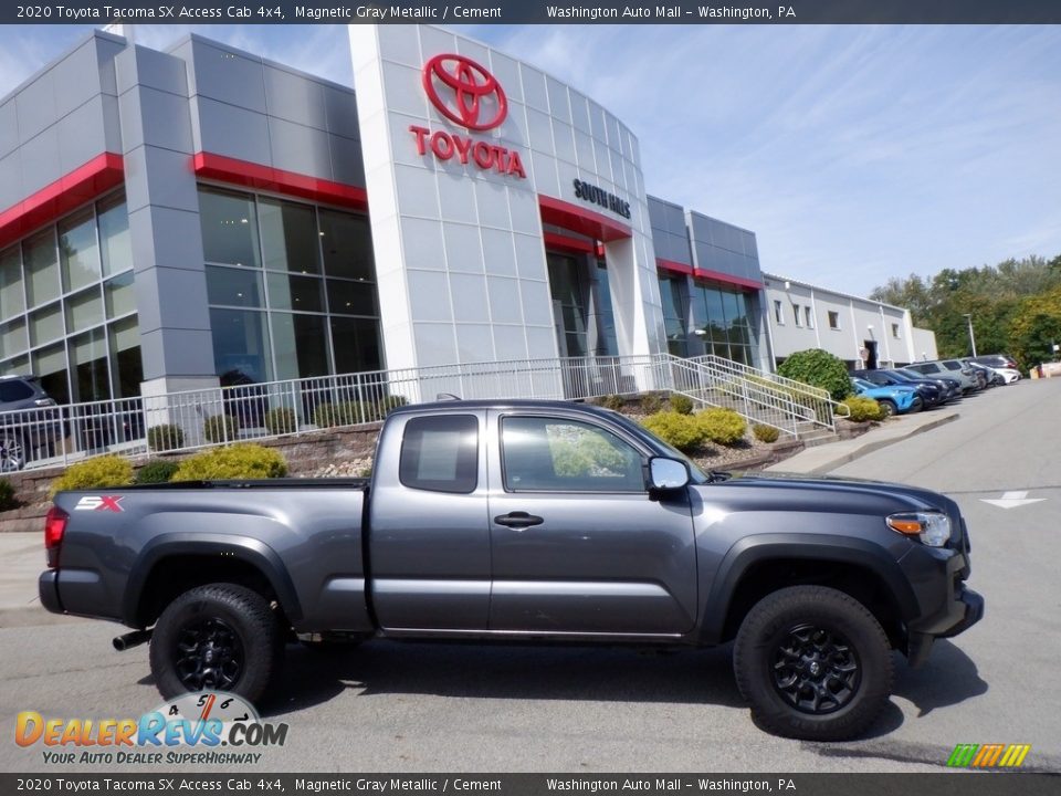 Magnetic Gray Metallic 2020 Toyota Tacoma SX Access Cab 4x4 Photo #2