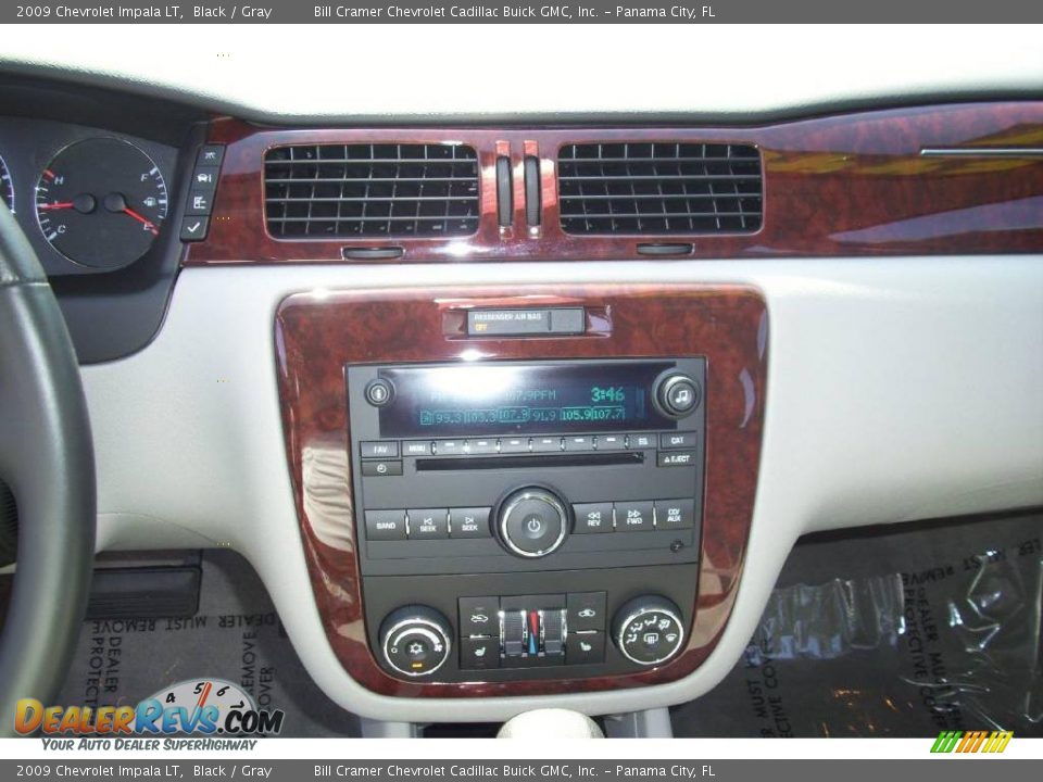 2009 Chevrolet Impala LT Black / Gray Photo #6