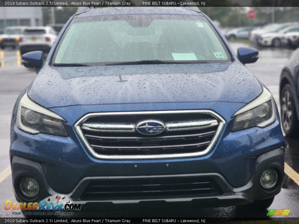 2019 Subaru Outback 2.5i Limited Abyss Blue Pearl / Titanium Gray Photo #2