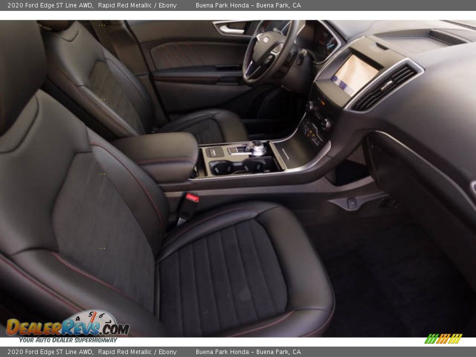Front Seat of 2020 Ford Edge ST Line AWD Photo #20