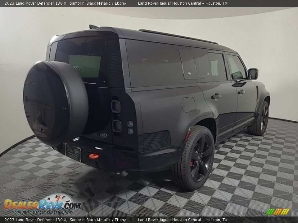 2023 Land Rover Defender 130 X Santorini Black Metallic / Ebony Photo #2