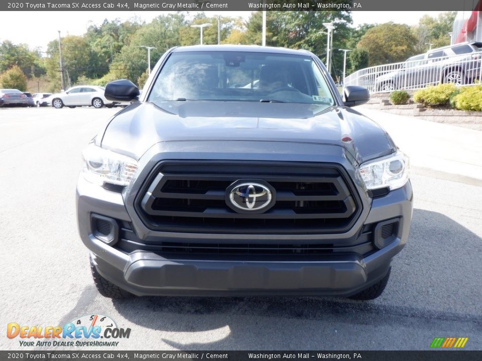 2020 Toyota Tacoma SX Access Cab 4x4 Magnetic Gray Metallic / Cement Photo #7