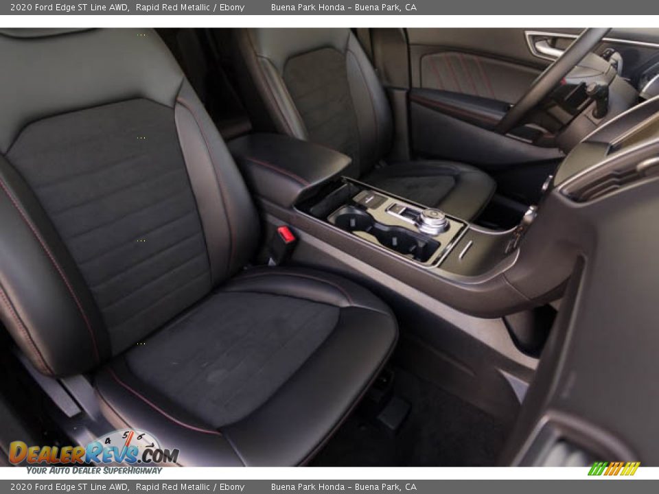 Front Seat of 2020 Ford Edge ST Line AWD Photo #22