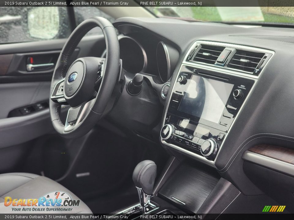 2019 Subaru Outback 2.5i Limited Abyss Blue Pearl / Titanium Gray Photo #6