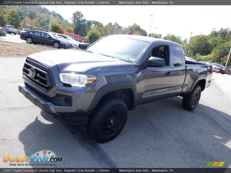 2020 Toyota Tacoma SX Access Cab 4x4 Magnetic Gray Metallic / Cement Photo #8