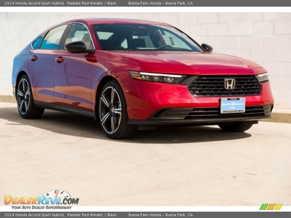 Front 3/4 View of 2024 Honda Accord Sport Hybrid Photo #1