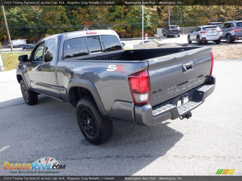 Magnetic Gray Metallic 2020 Toyota Tacoma SX Access Cab 4x4 Photo #10