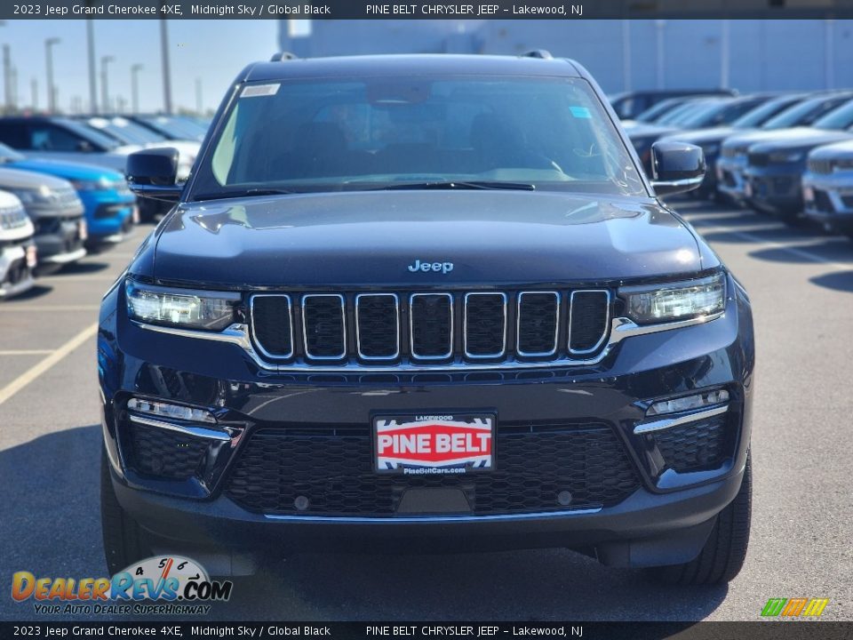 2023 Jeep Grand Cherokee 4XE Midnight Sky / Global Black Photo #2