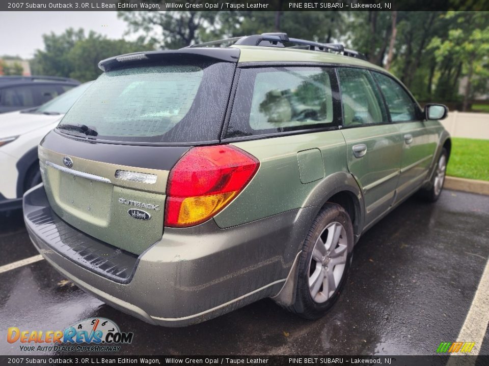 Willow Green Opal 2007 Subaru Outback 3.0R L.L.Bean Edition Wagon Photo #3