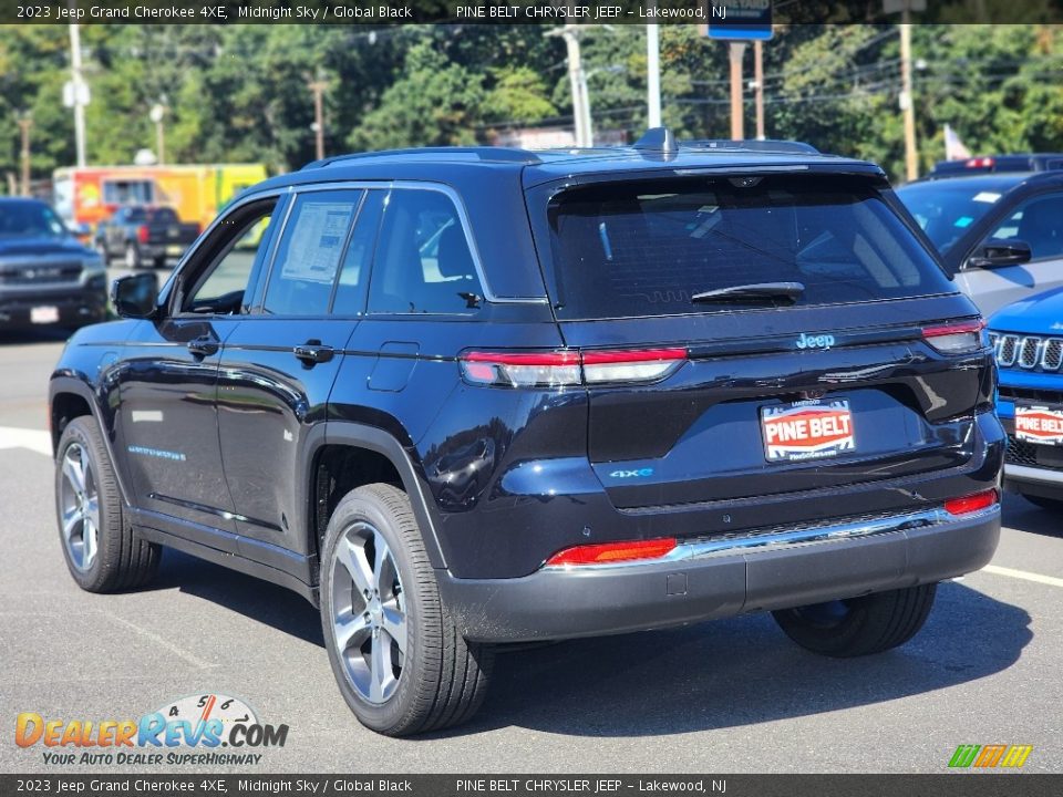 2023 Jeep Grand Cherokee 4XE Midnight Sky / Global Black Photo #4