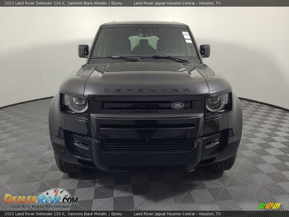 2023 Land Rover Defender 130 X Santorini Black Metallic / Ebony Photo #8