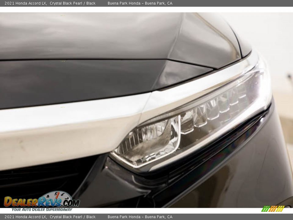 2021 Honda Accord LX Crystal Black Pearl / Black Photo #9