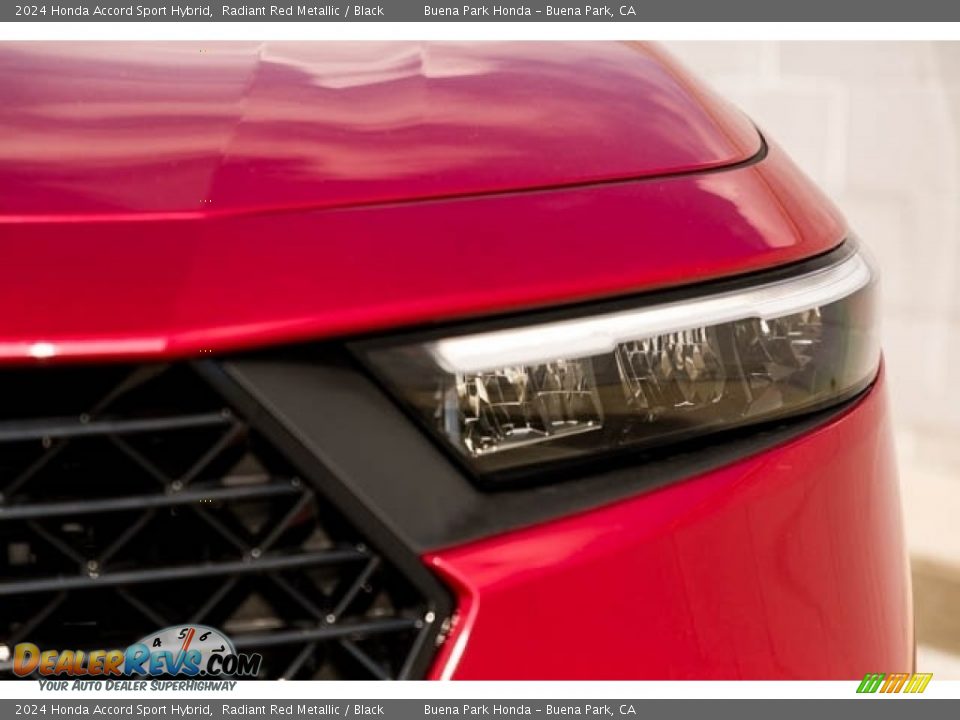 2024 Honda Accord Sport Hybrid Radiant Red Metallic / Black Photo #5