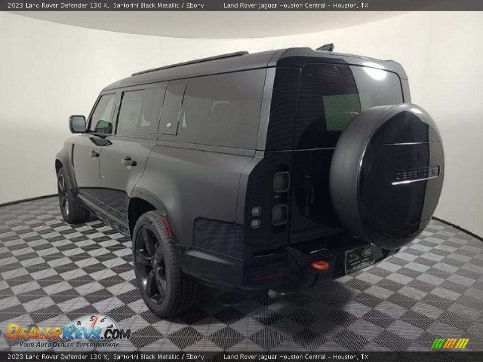 2023 Land Rover Defender 130 X Santorini Black Metallic / Ebony Photo #10