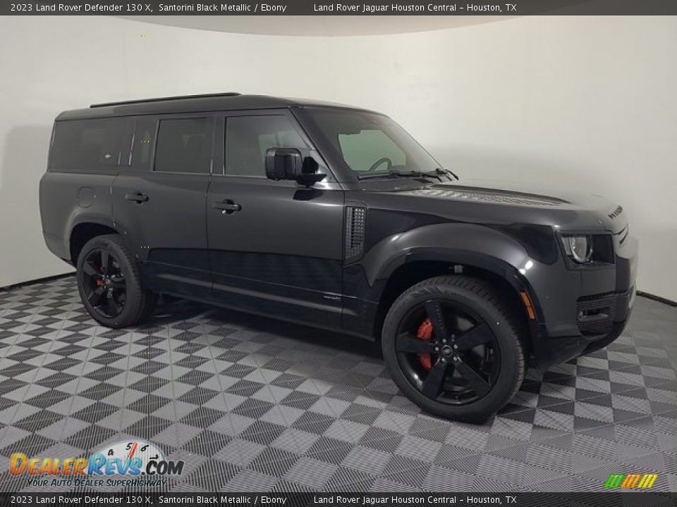 2023 Land Rover Defender 130 X Santorini Black Metallic / Ebony Photo #11