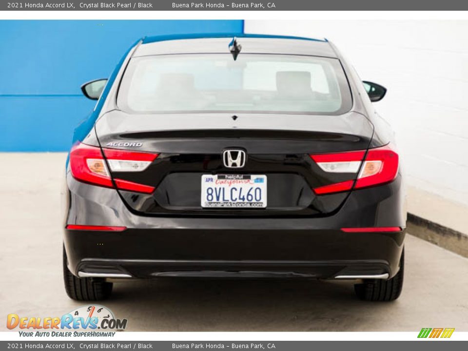 2021 Honda Accord LX Crystal Black Pearl / Black Photo #11