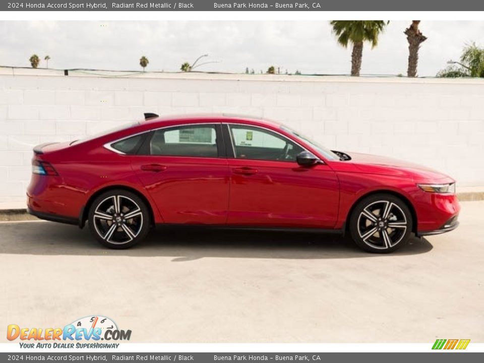 Radiant Red Metallic 2024 Honda Accord Sport Hybrid Photo #10