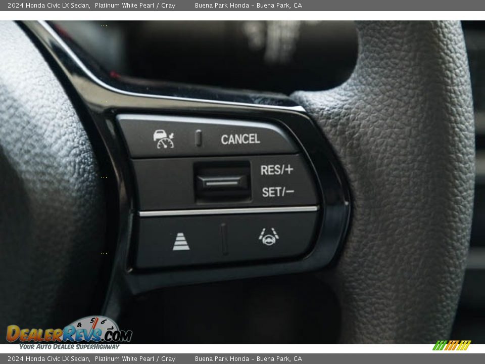 2024 Honda Civic LX Sedan Steering Wheel Photo #21