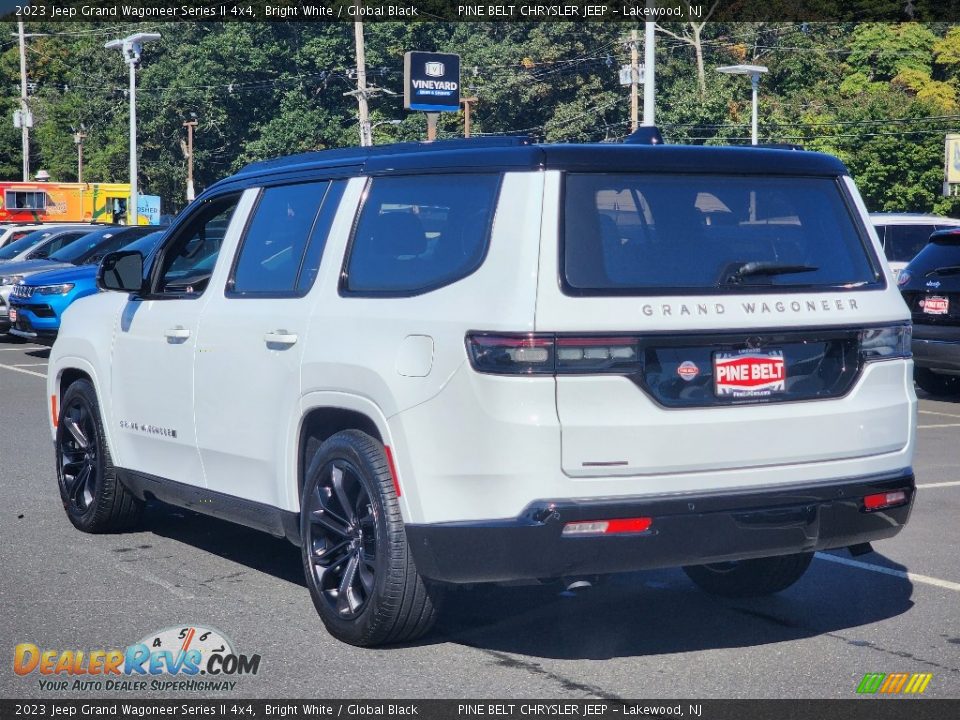 2023 Jeep Grand Wagoneer Series II 4x4 Bright White / Global Black Photo #4