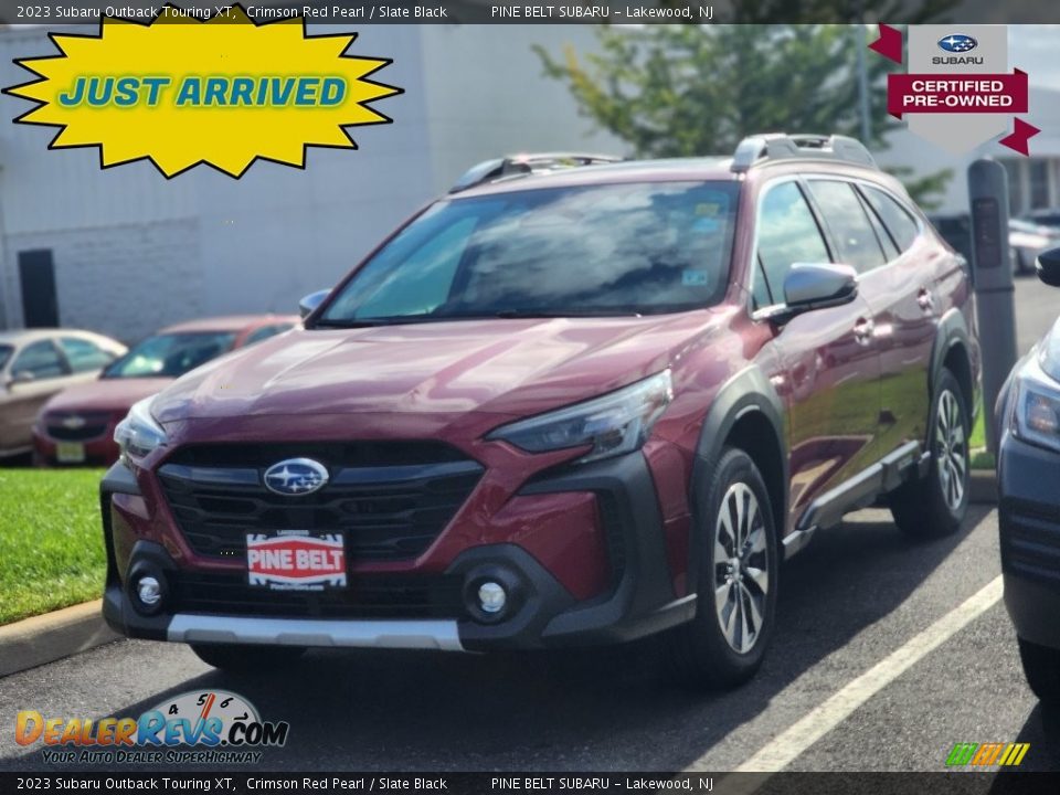 2023 Subaru Outback Touring XT Crimson Red Pearl / Slate Black Photo #1