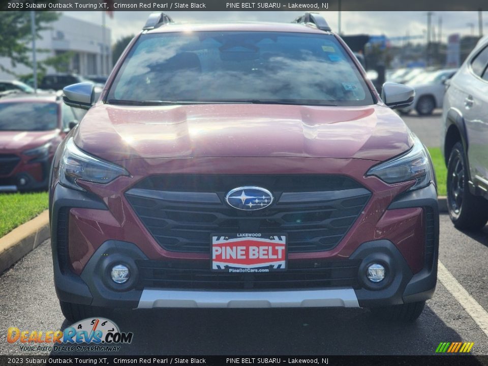 2023 Subaru Outback Touring XT Crimson Red Pearl / Slate Black Photo #2