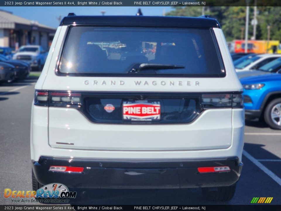 2023 Jeep Grand Wagoneer Series II 4x4 Bright White / Global Black Photo #6