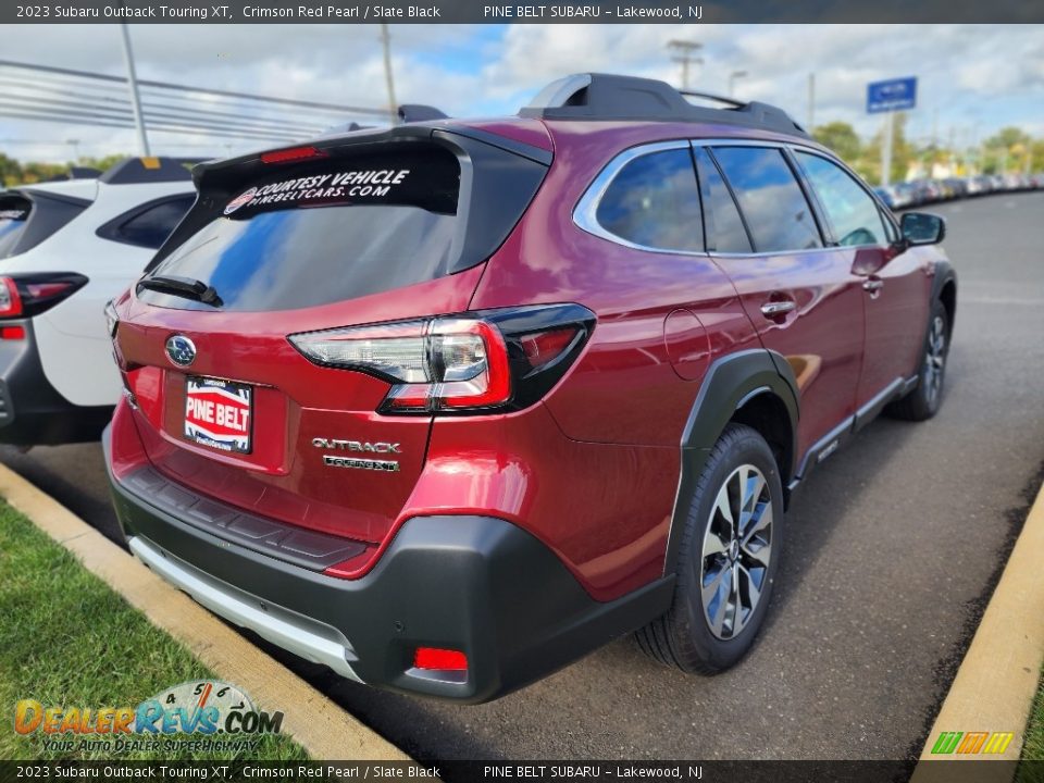 2023 Subaru Outback Touring XT Crimson Red Pearl / Slate Black Photo #3