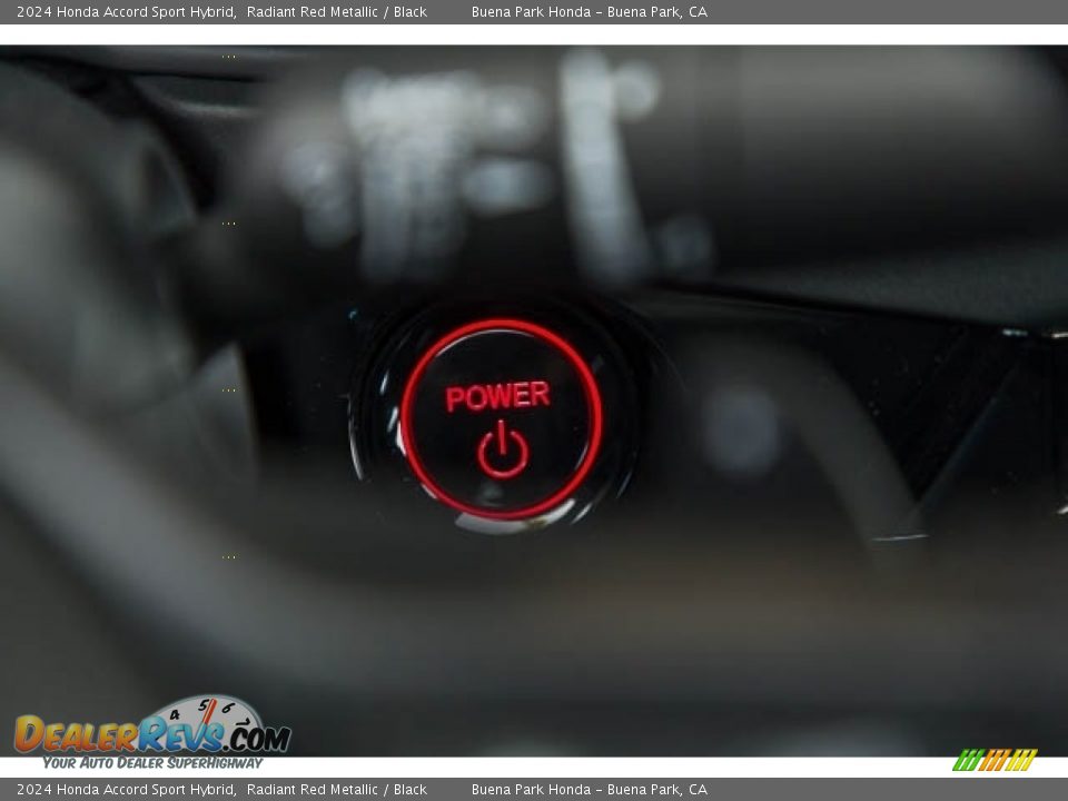 2024 Honda Accord Sport Hybrid Radiant Red Metallic / Black Photo #25