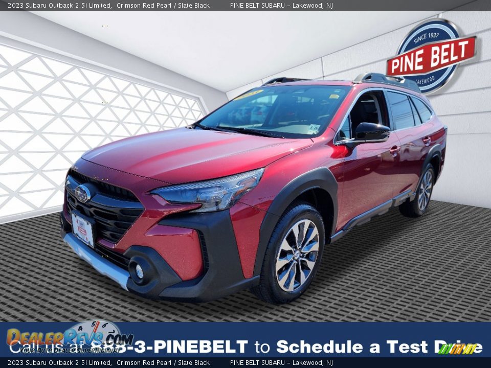 2023 Subaru Outback 2.5i Limited Crimson Red Pearl / Slate Black Photo #1