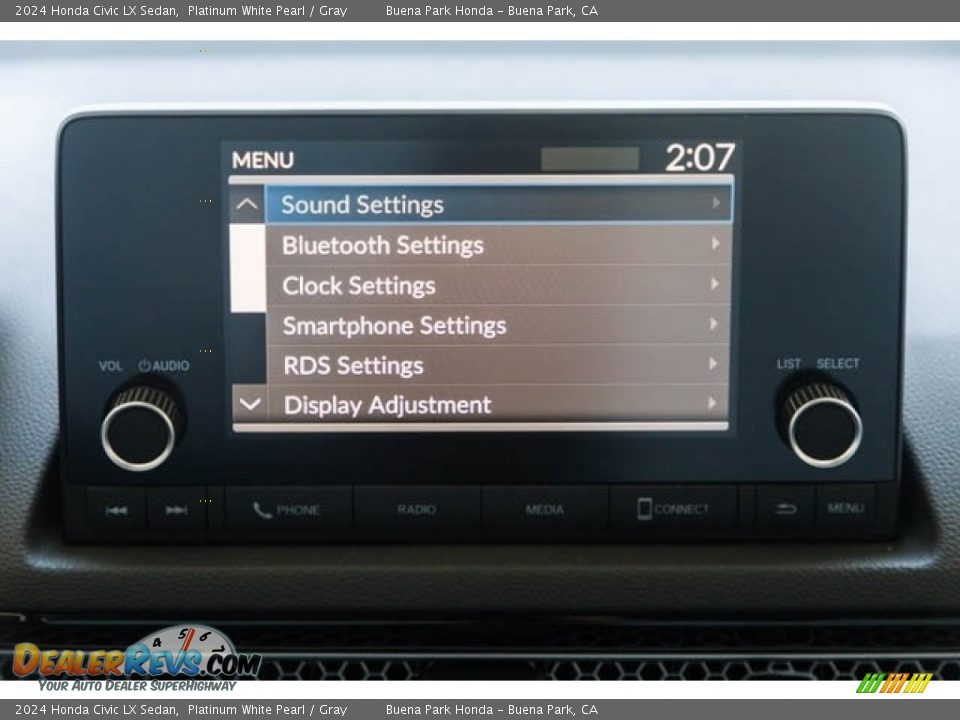 Controls of 2024 Honda Civic LX Sedan Photo #31