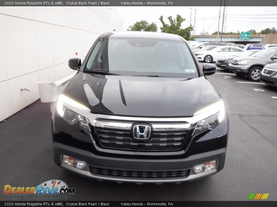 2020 Honda Ridgeline RTL-E AWD Crystal Black Pearl / Black Photo #4