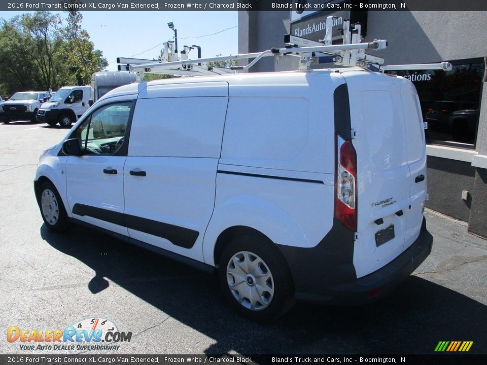 2016 Ford Transit Connect XL Cargo Van Extended Frozen White / Charcoal Black Photo #3