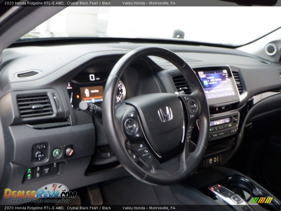 Dashboard of 2020 Honda Ridgeline RTL-E AWD Photo #14
