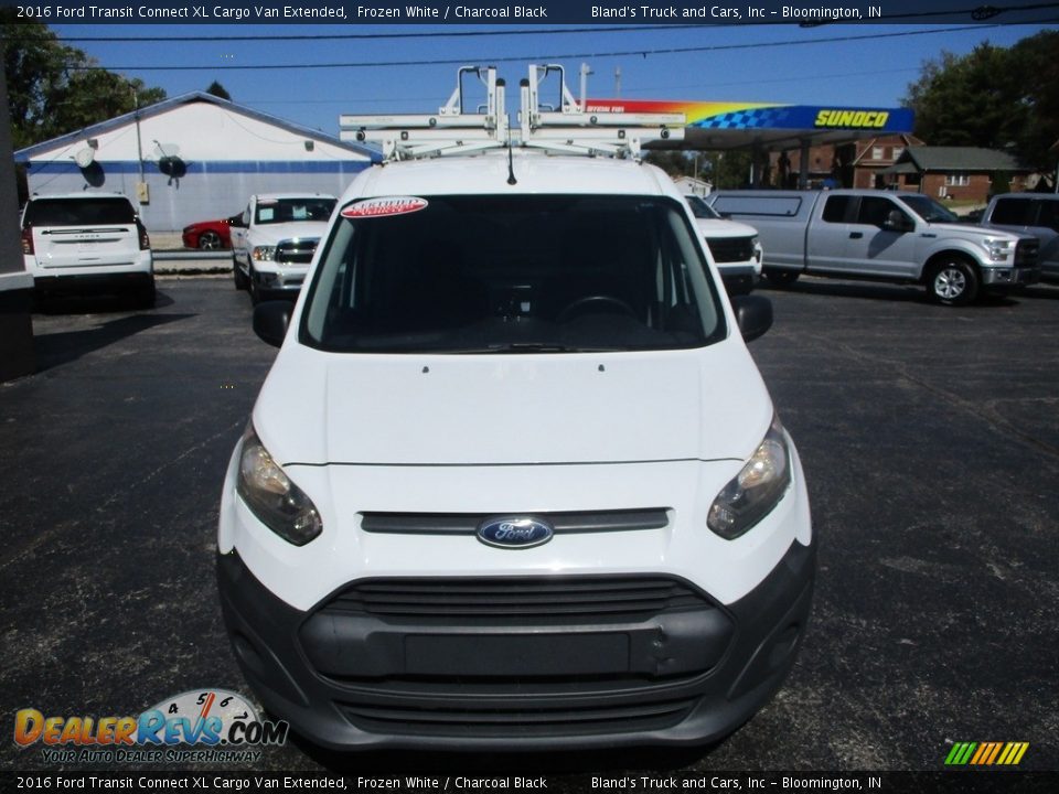 2016 Ford Transit Connect XL Cargo Van Extended Frozen White / Charcoal Black Photo #23