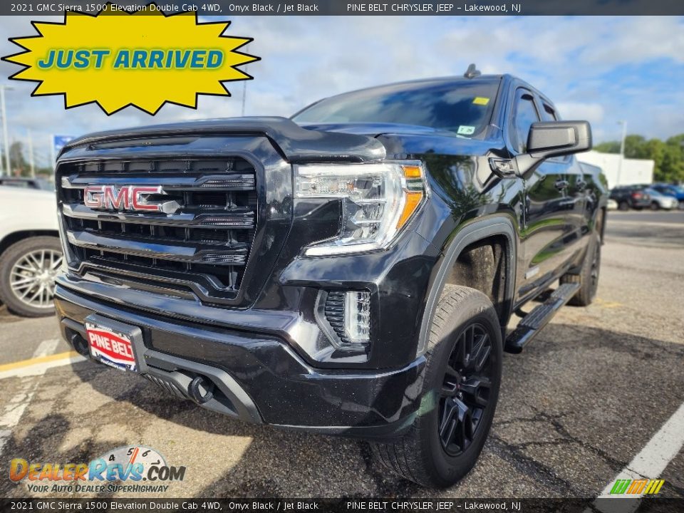 2021 GMC Sierra 1500 Elevation Double Cab 4WD Onyx Black / Jet Black Photo #1