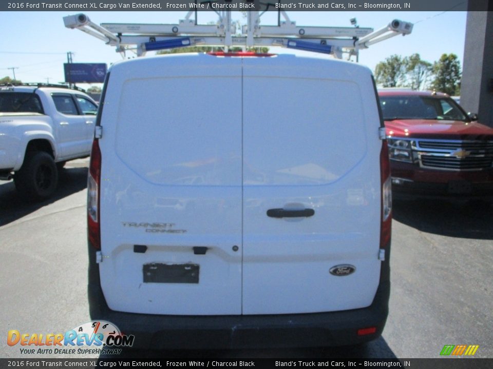 2016 Ford Transit Connect XL Cargo Van Extended Frozen White / Charcoal Black Photo #24